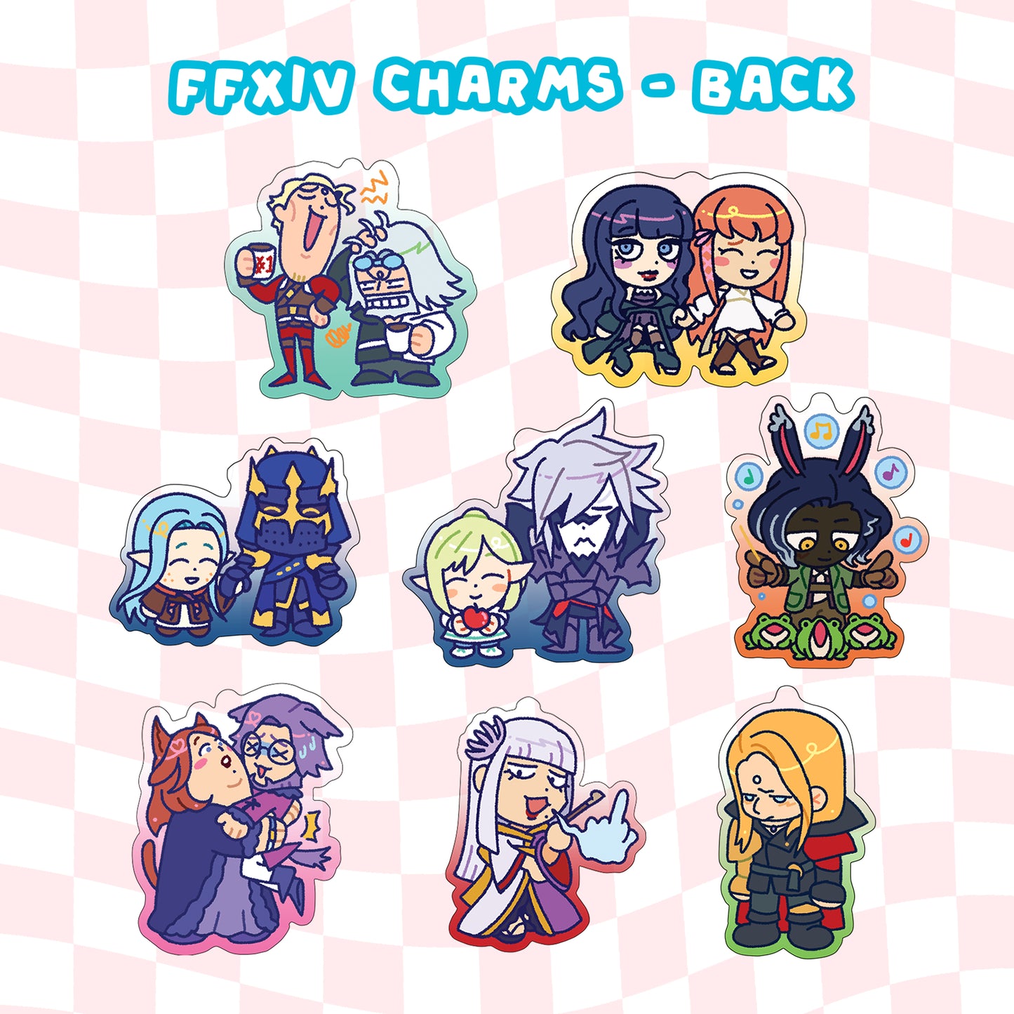 FFXIV Acrylic Charms