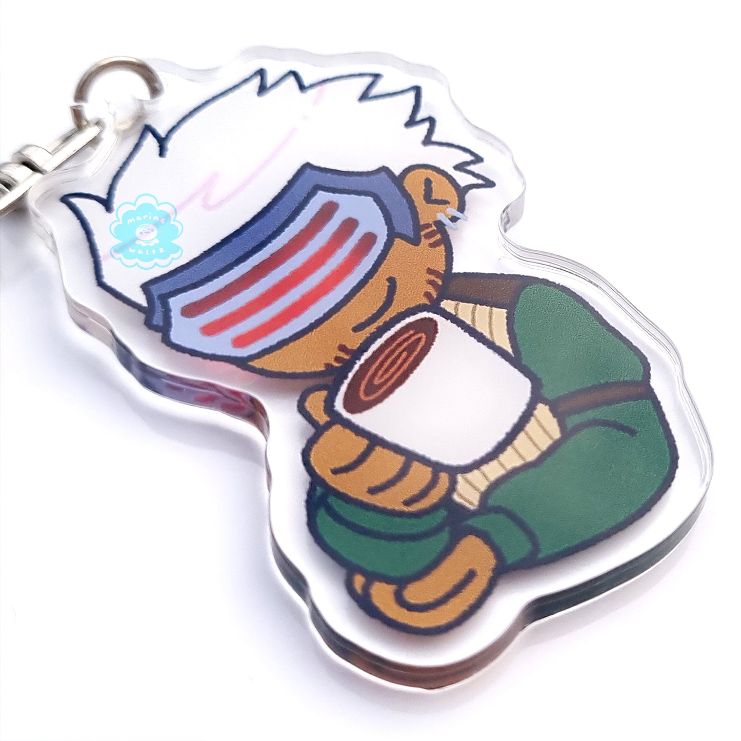 Ace Attorney Godot Acrylic Charm