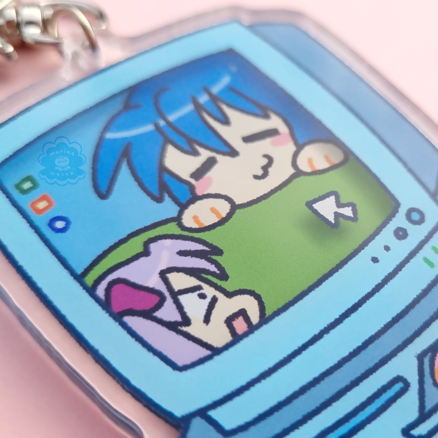 Lucky Star Konata Desktop PC Layered 3D Charm
