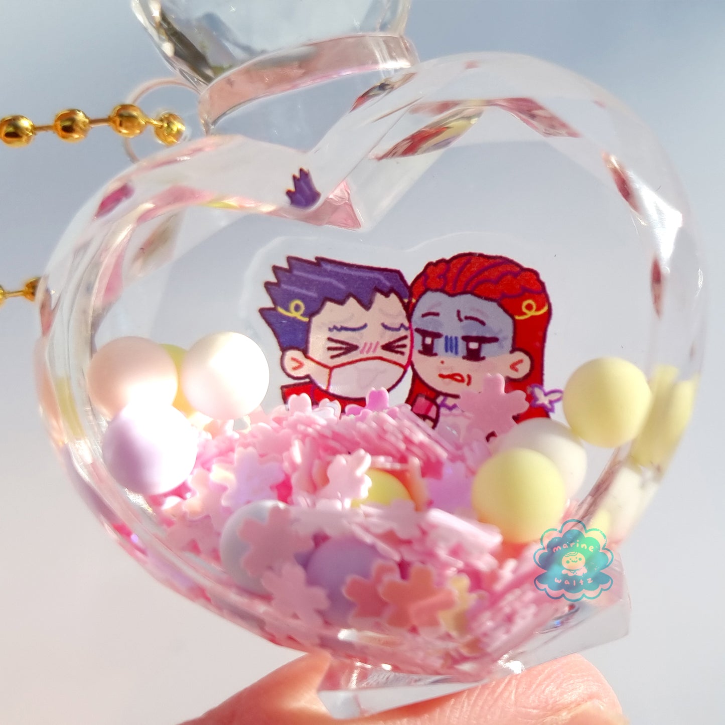 Ace Attorney Perfume Dahlia Phoenix Charm